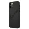 Guess GUHCP12LRSAVSBK iPhone 12 ProMax 6,7 czarny/black hardcase Saffiano Vintage Script